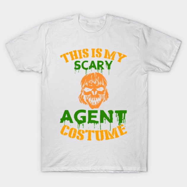 This Is My Scary Agent Costume T-Shirt-TOZ